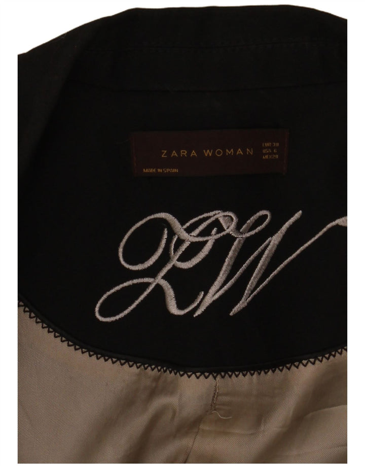 Zara Chaqueta Blazer De 1 Botón para Mujer EU 38 Small Black
