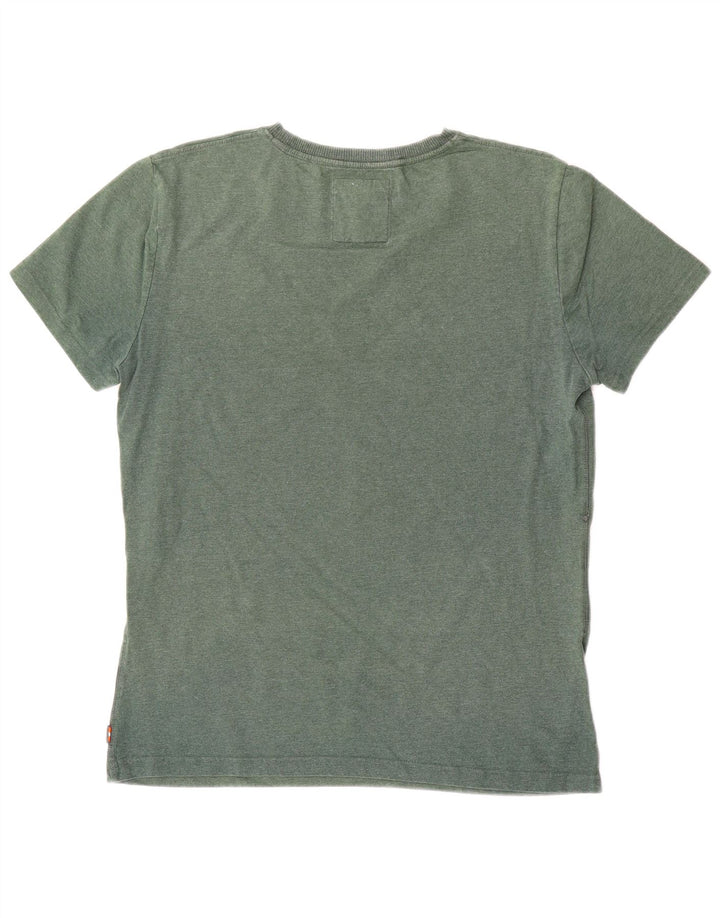 Superdry Camiseta con gráfico gráfico para hombre, talla grande, verde