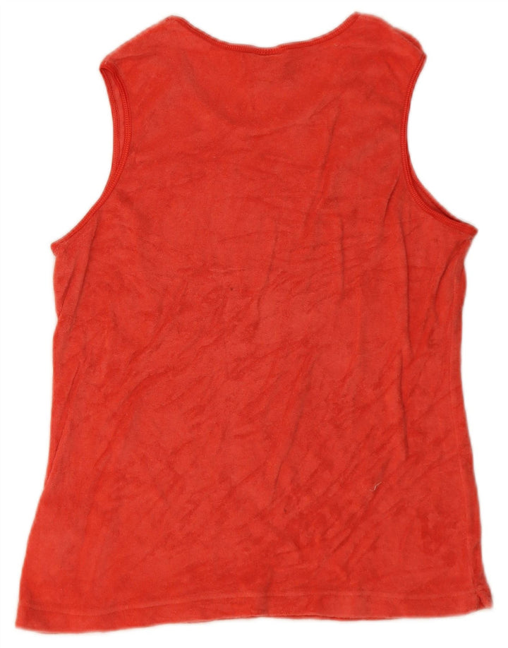 Nike - Camiseta sin mangas para mujer US 12/14 grande, algodón rojo