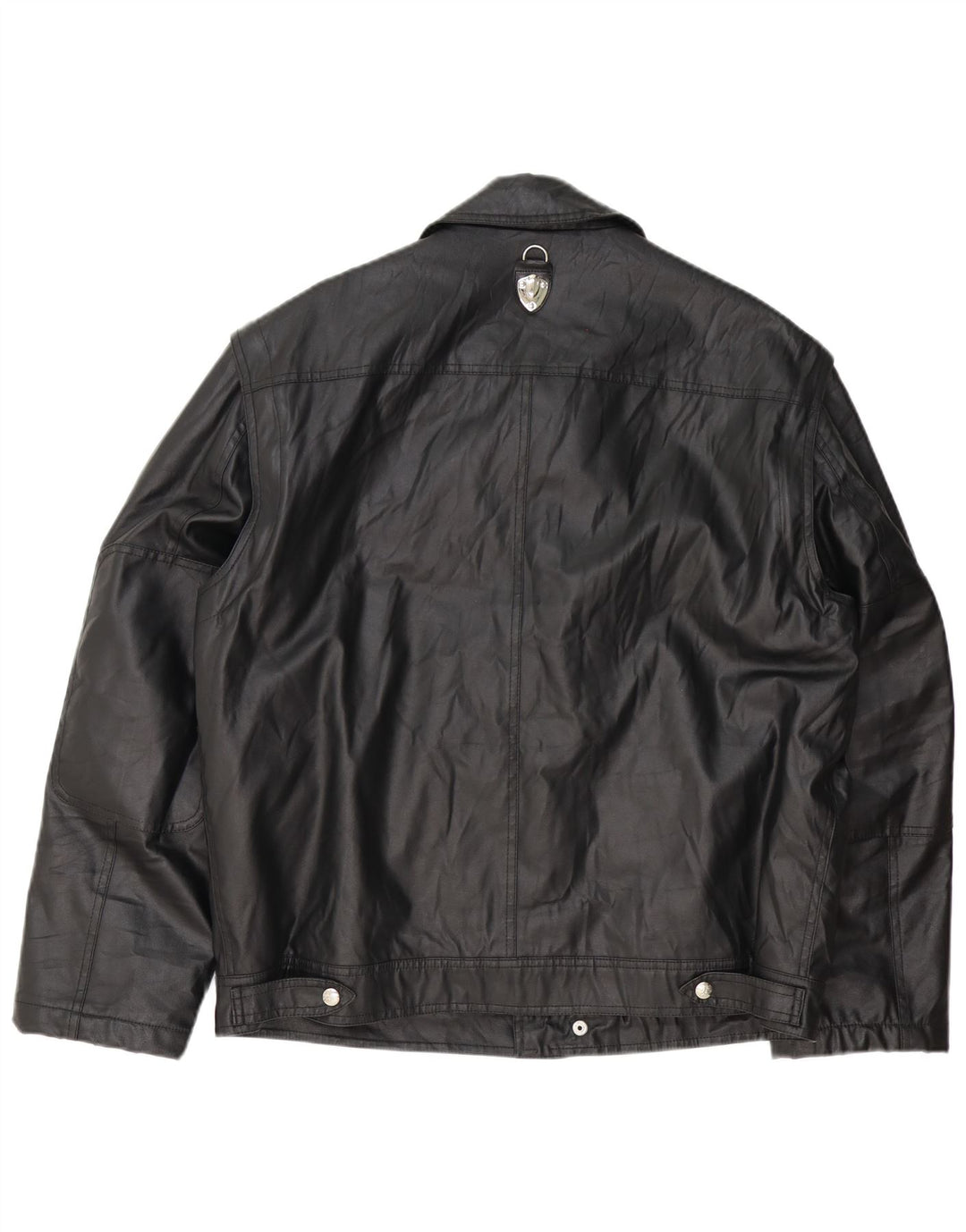 Piero Guidi Chaqueta utilitaria para hombre UK 42 XL Negro