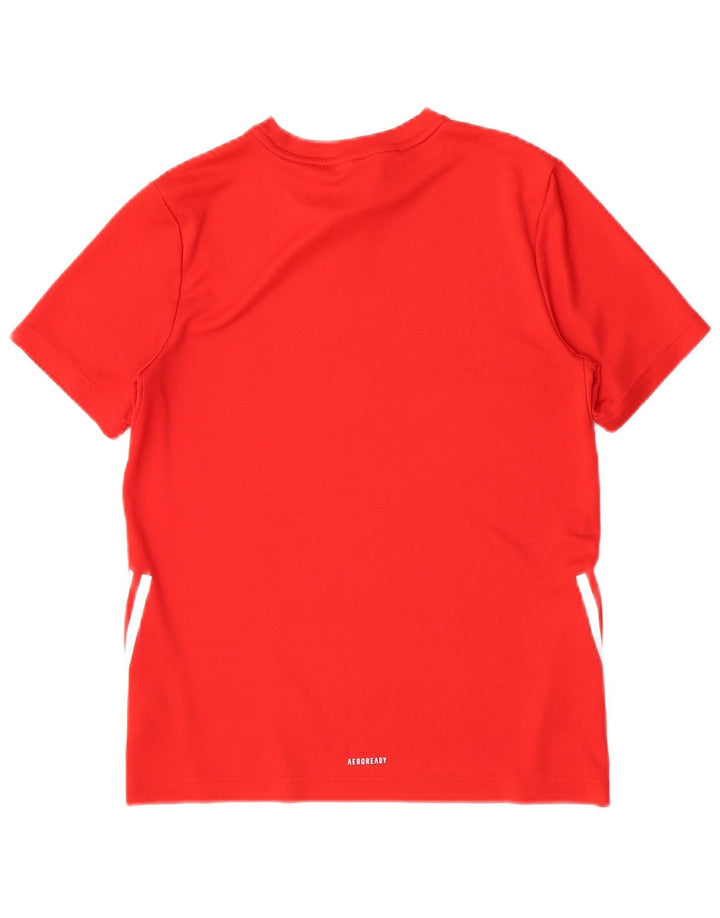 Adidas Camiseta Niño Top 13-14 Años Rojo Poliéster