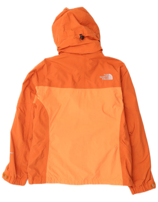 The North Face Chaqueta impermeable Hyvent para mujer UK 10 Small Naranja Colorblock