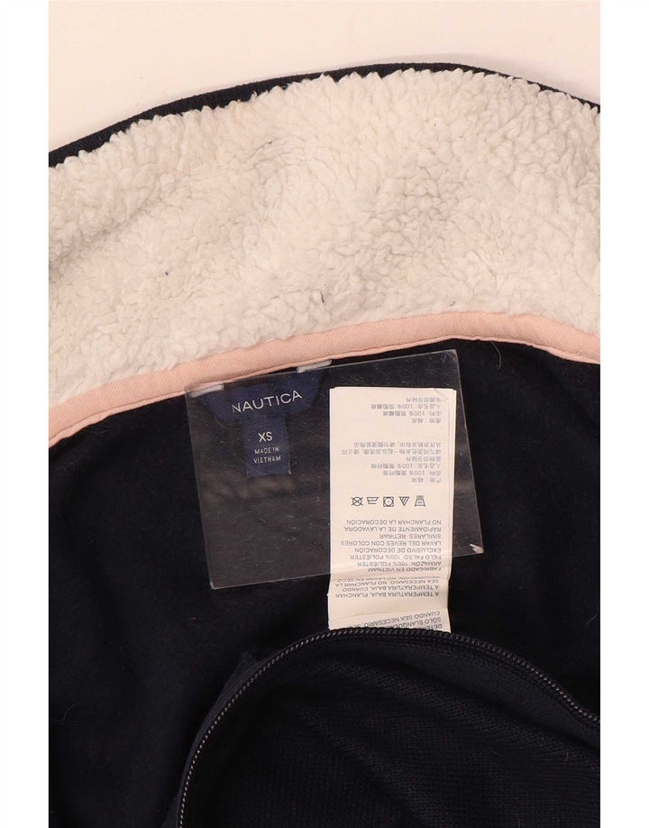 Nautica Chaqueta de chándal para mujer UK 6 XS Azul marino Poliéster