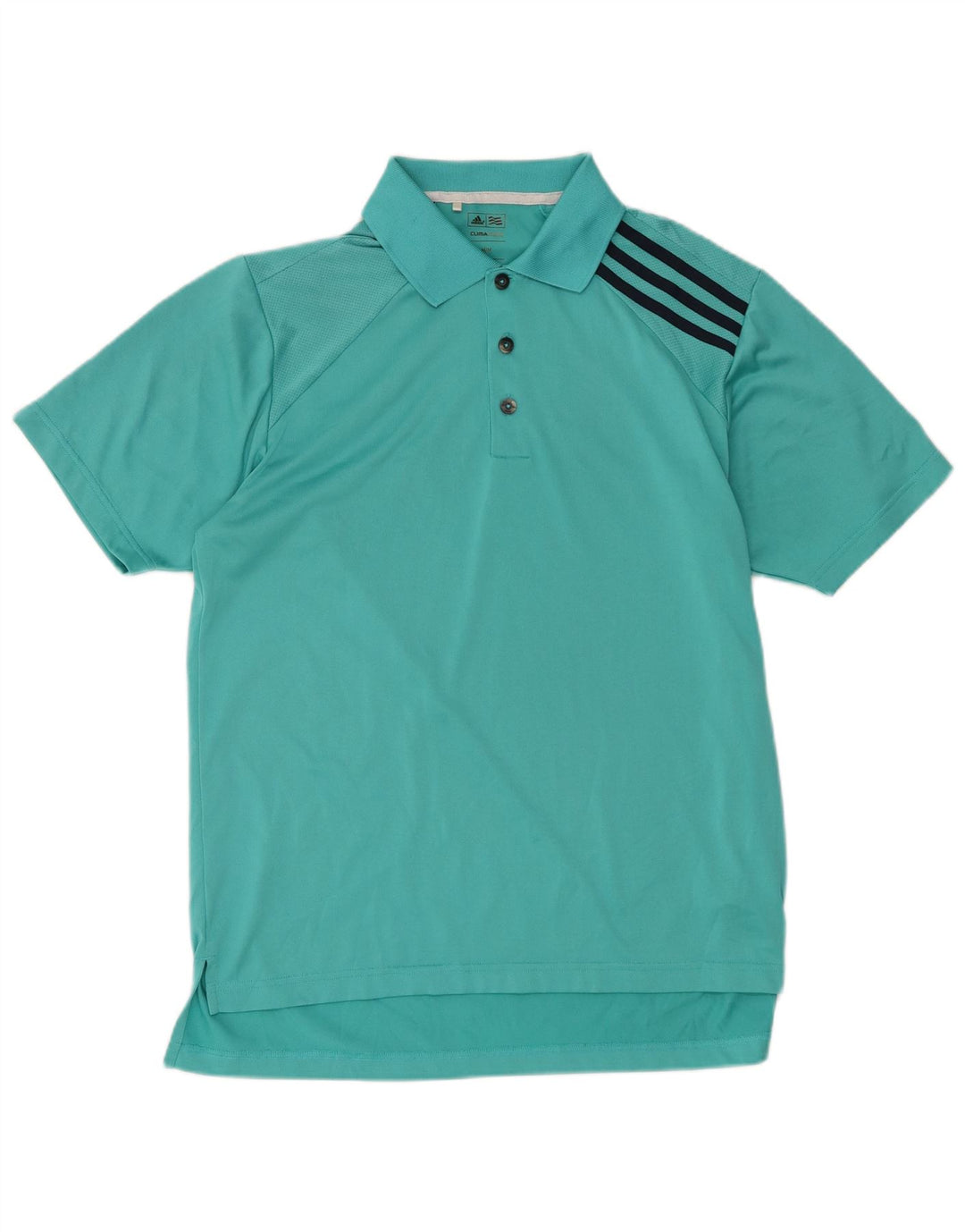 Adidas Mens Climacool Polo Shirt Medium Turquesa Poliéster