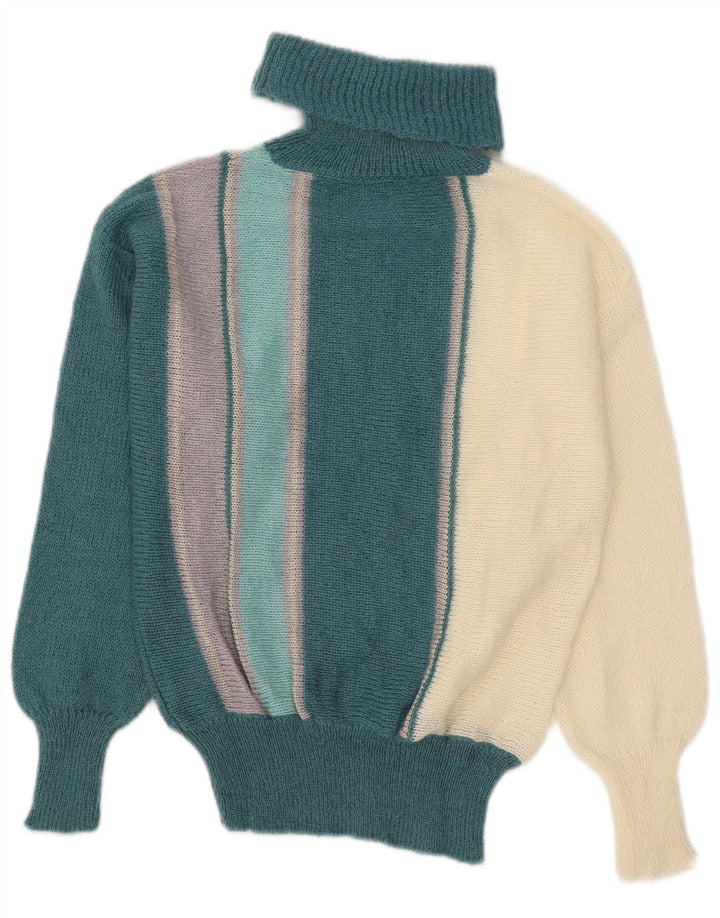 Jersey Cagi Mujer Cuello Vuelto IT 44 Medium Multicolor Colorblock