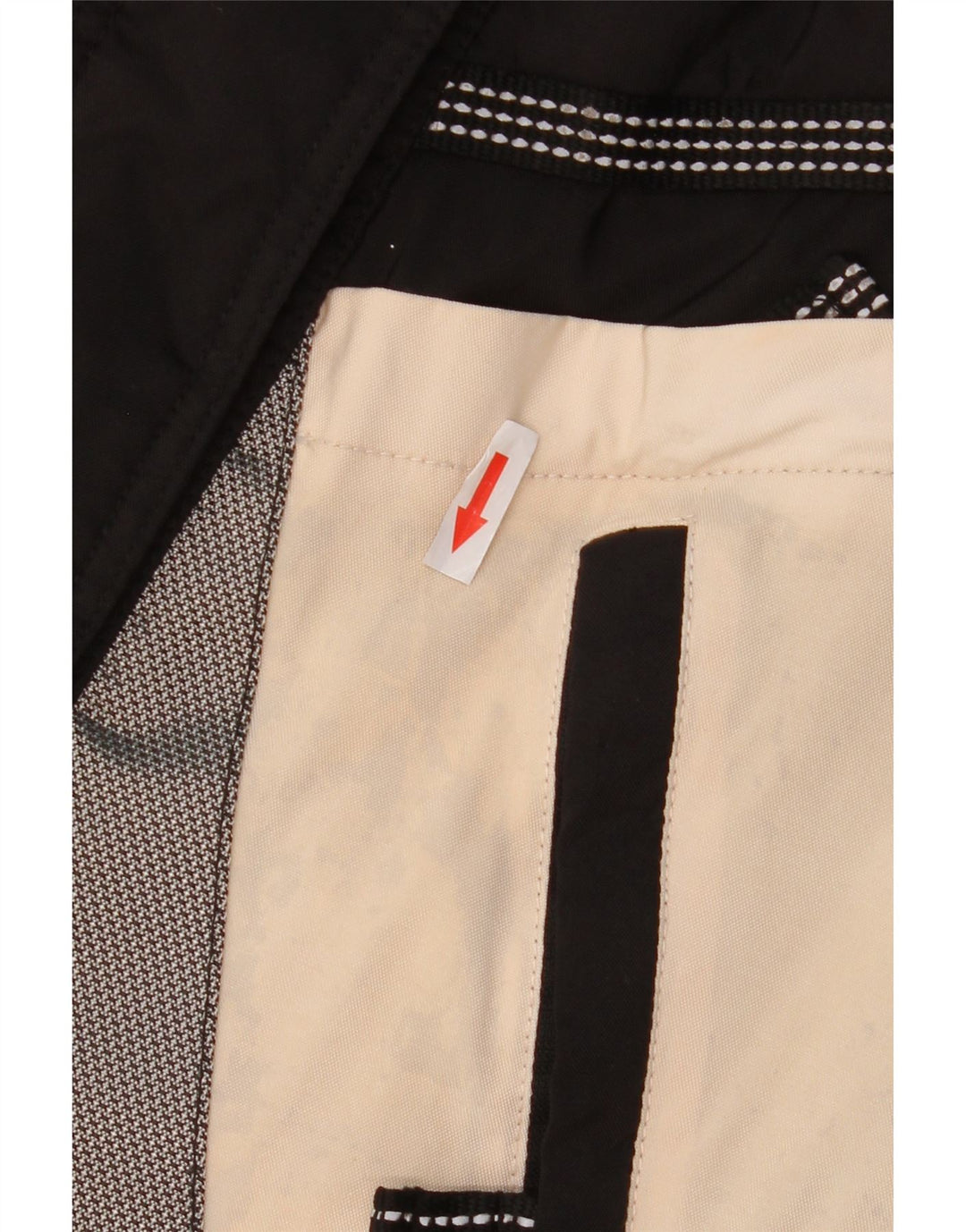 Chaqueta de esquí holgada con capucha para hombre Sporting IT 46 Small White Colorblock
