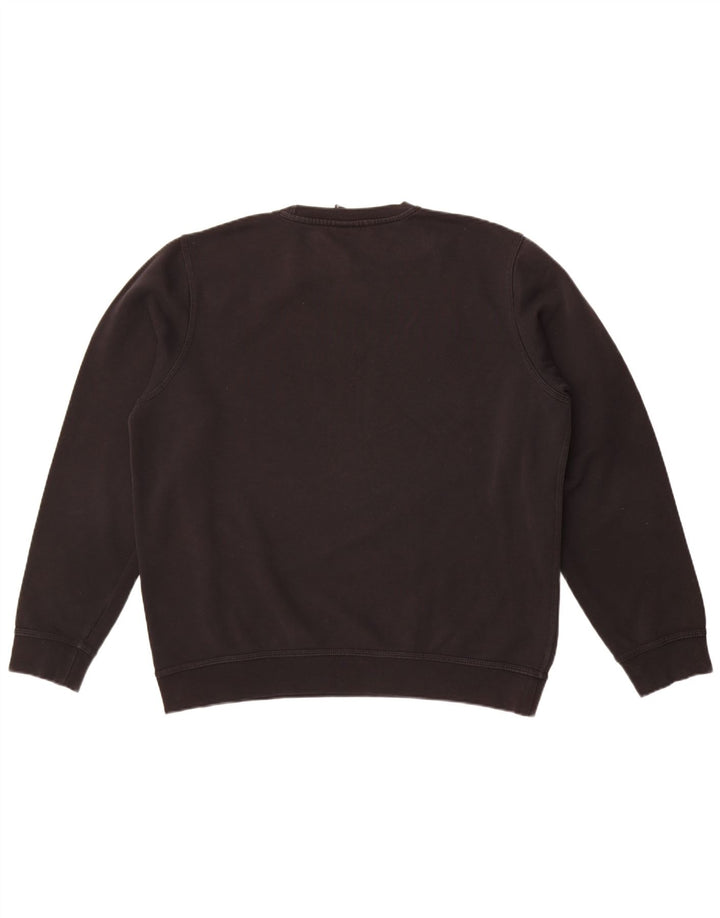 Nike - Sudadera tipo jersey para hombre, talla grande, algodón negro