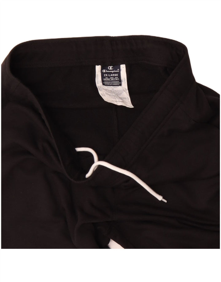 Champion Pantalones De Chándal Para Hombre Joggers 2XL Algodón Negro