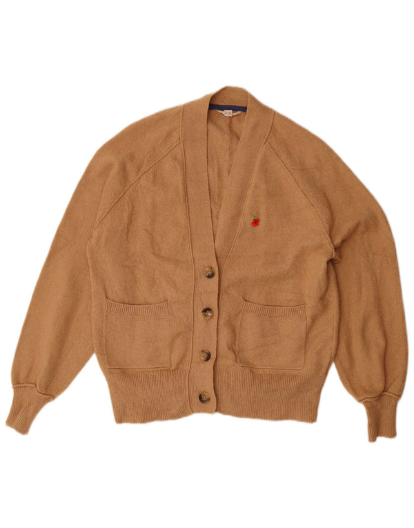 White Stuff - Cárdigan para mujer, talla grande, algodón beige