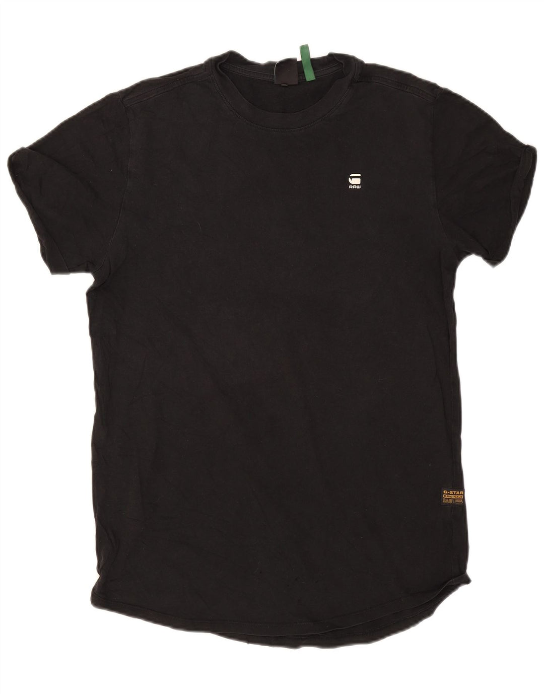 G-Star Hombre Camiseta Top Small Negro Algodón