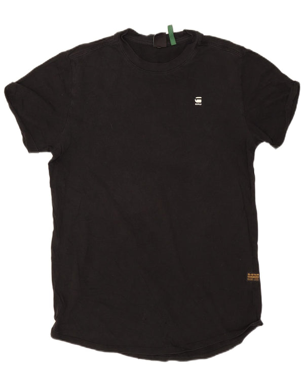 G-Star Hombre Camiseta Top Small Negro Algodón