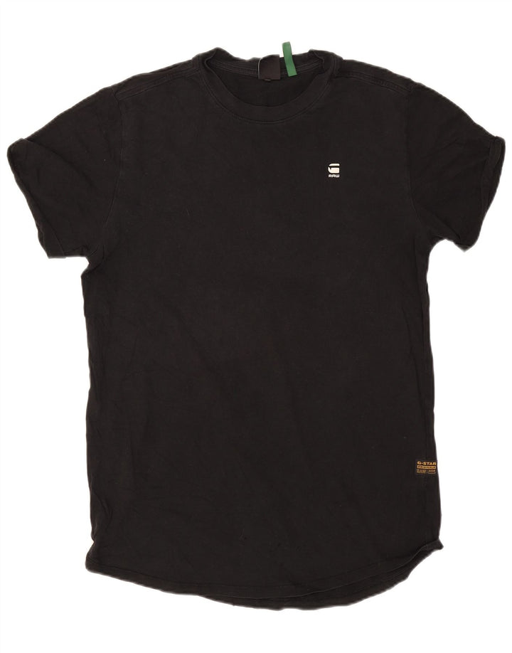 G-Star Hombre Camiseta Top Small Negro Algodón