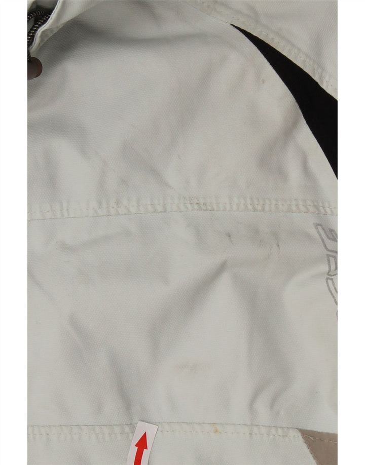 DAINESE Chaqueta cortavientos para mujer UK 40 Medium Off White Colorblock