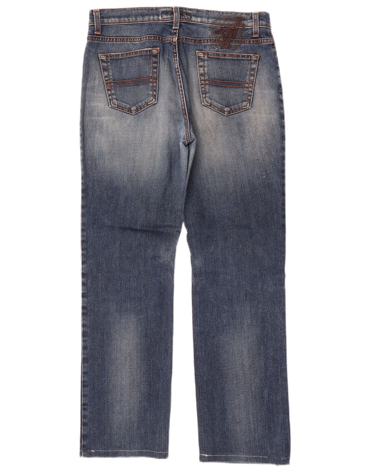 Vaqueros Trussardi Mujer Rectos W29 L29 Azul Algodón