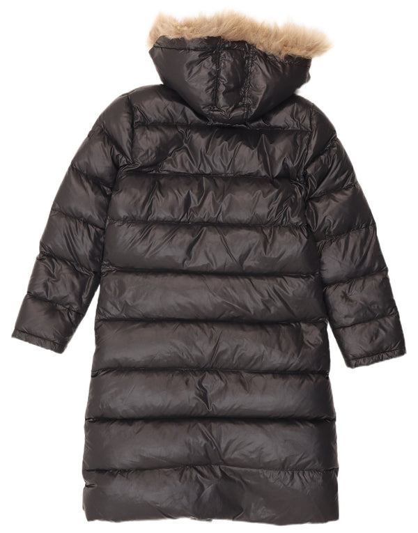 Abrigo acolchado con capucha para mujer Ellesse UK 44 Medium Black Nylon
