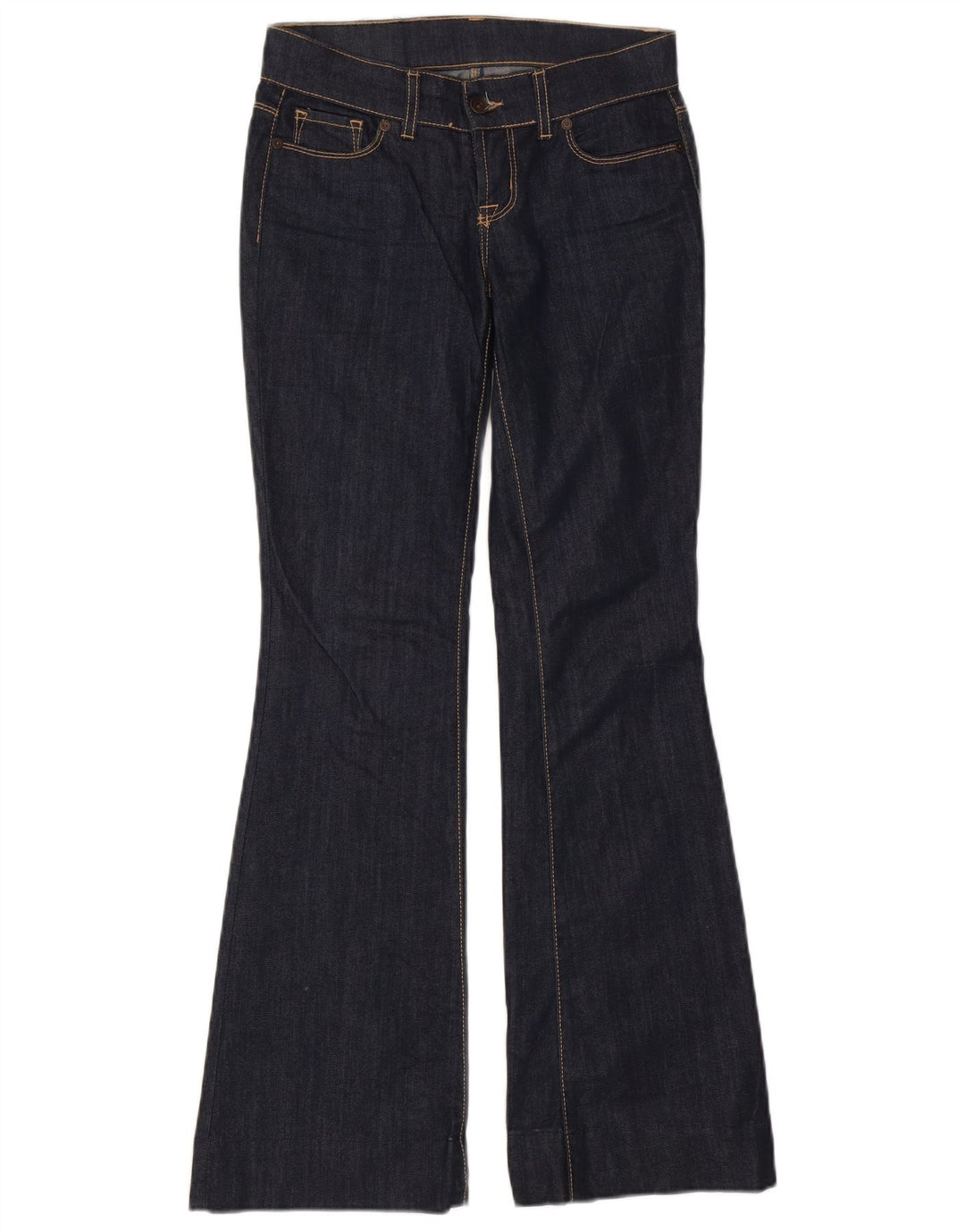 Benetton Vaqueros Acampanados W28 L31 Azul Marino