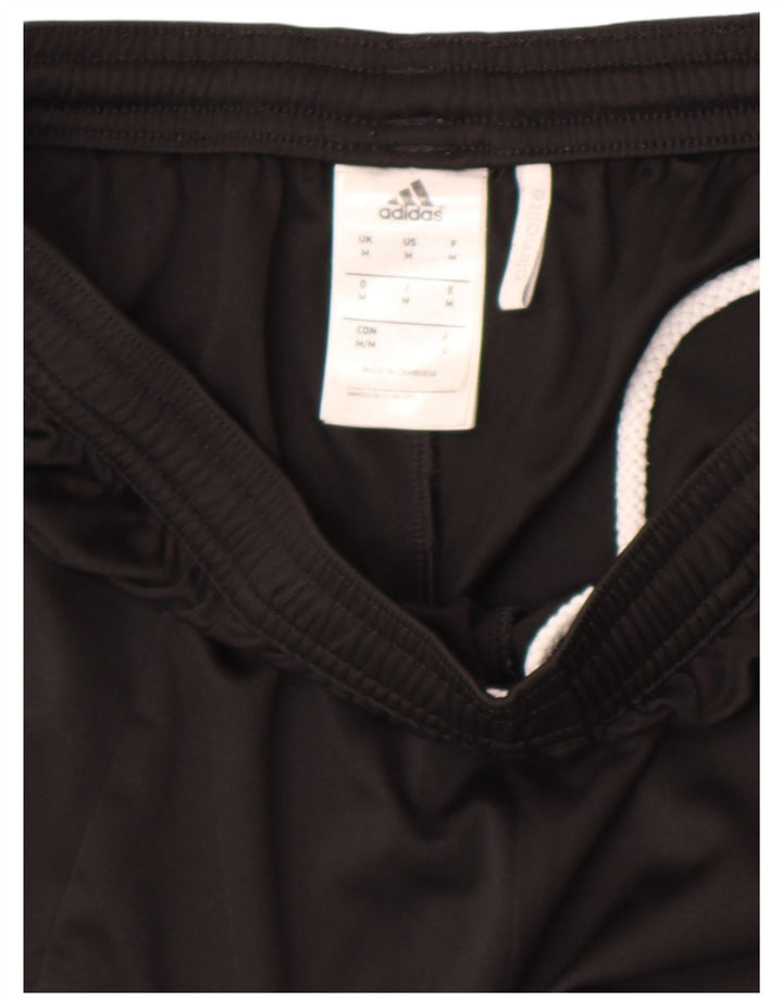 Adidas Mens Climalite Sport Shorts Medio Negro Colorblock Poliéster