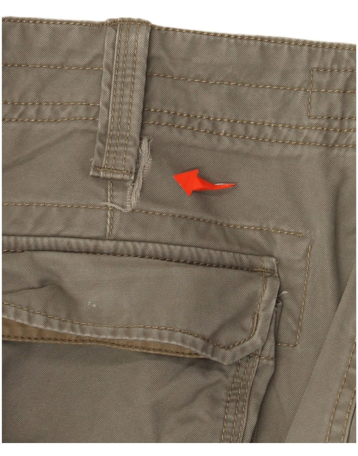Marlboro Classics Pantalones cargo rectos para hombre W31 L31 Algodón gris