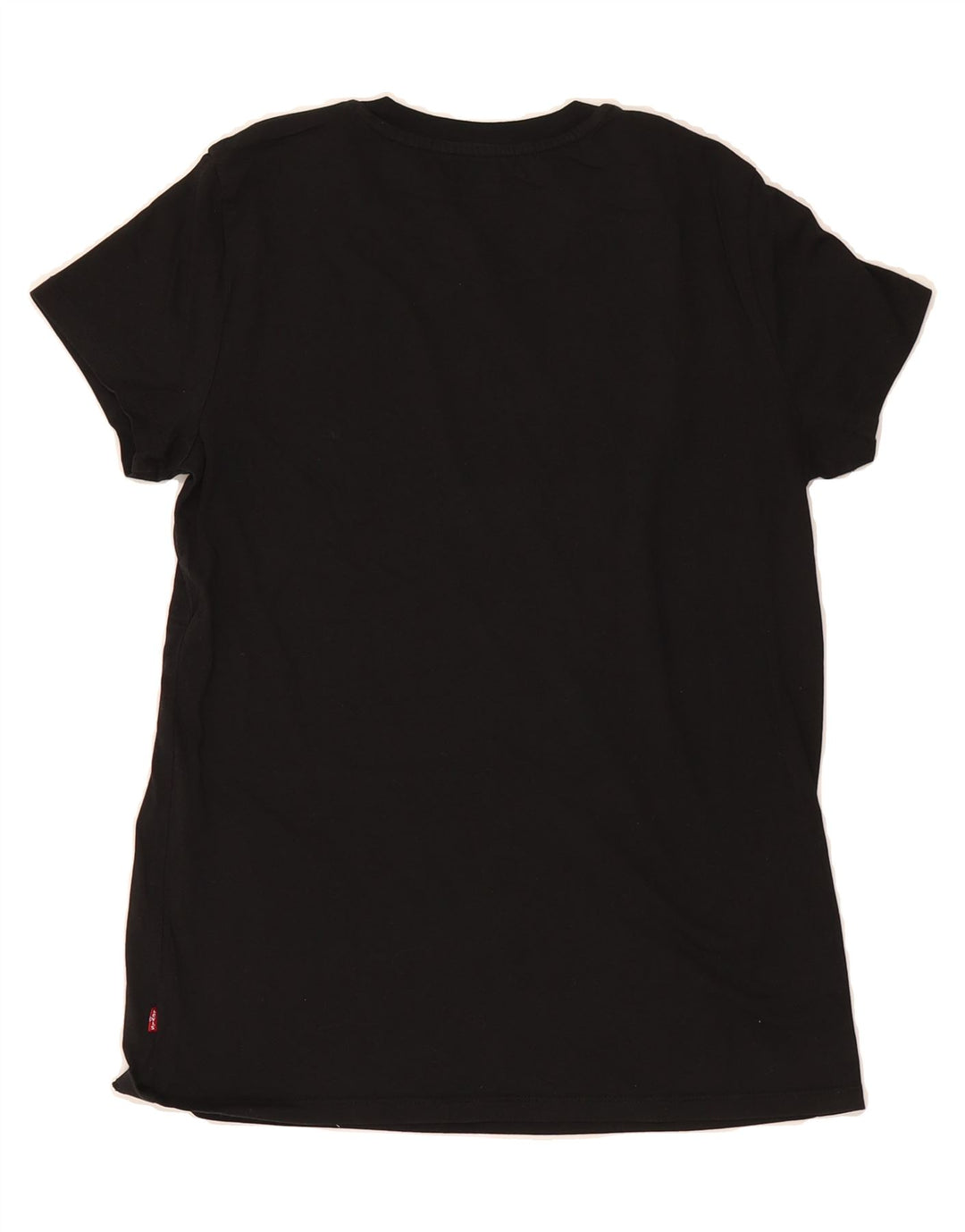 LEVI'S Womens Graphic T-Shirt Top UK 10 Small Black Vintage Levi's and Second-Hand Levi's from Messina Hembry 