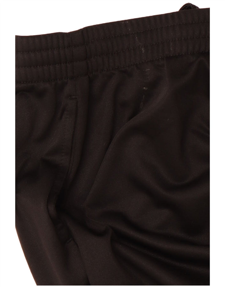 KAPPA Hombre Pantalones De Chándal Joggers Small Negro Poliéster