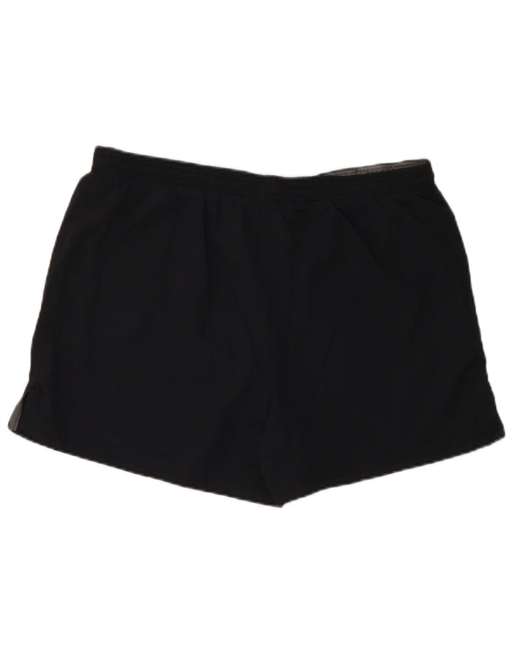 UNDER ARMOUR Pantalones cortos deportivos para hombre Poliéster negro grande