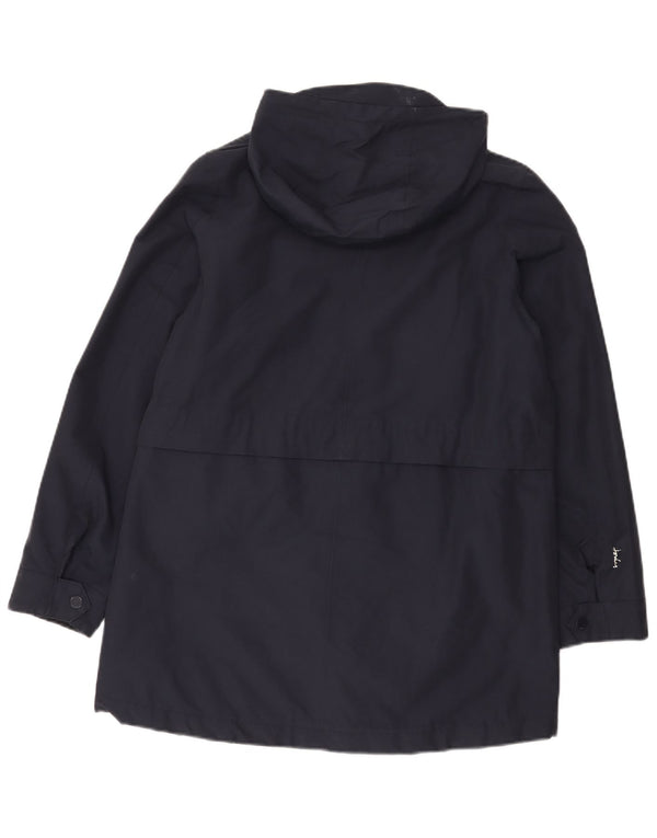 Chubasquero con capucha y ajuste relajado para mujer Joules UK 40 Small Azul marino