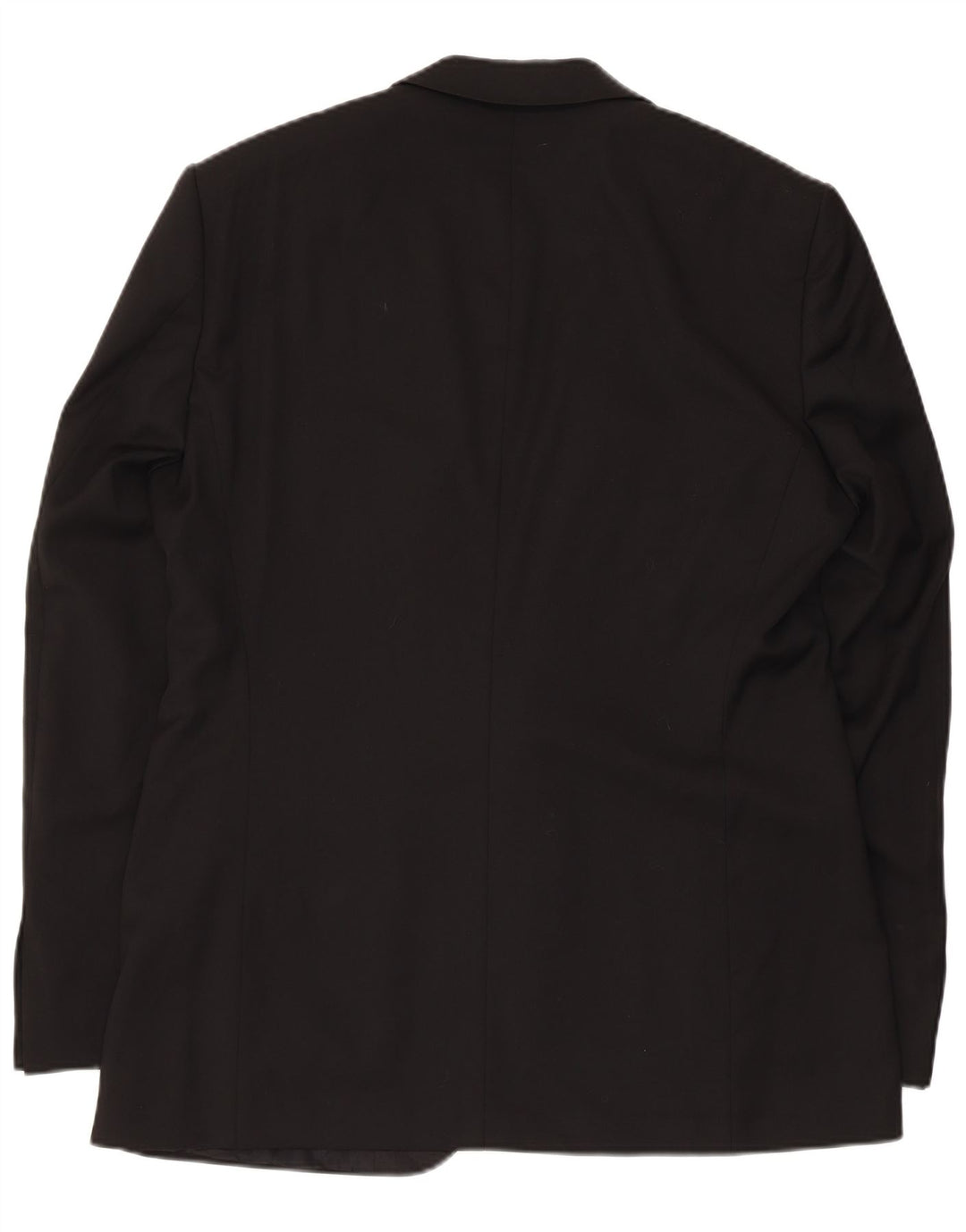 Hugo Boss Chaqueta tipo blazer con 1 botón para hombre UK 50 Large Lana virgen negra