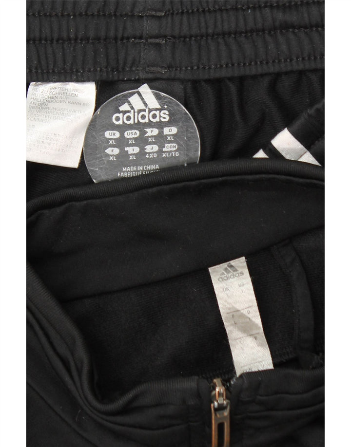 Adidas Hombre Chándal Completo Grande Poliéster Negro