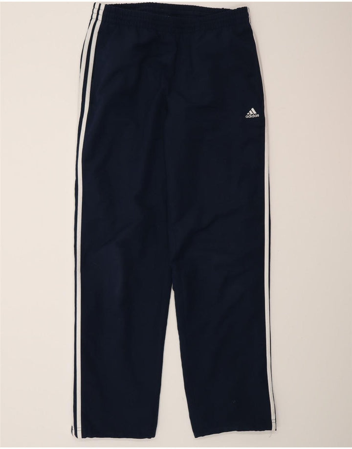Adidas Hombre Climalite Pantalones De Chándal Medio Azul Marino Poliéster