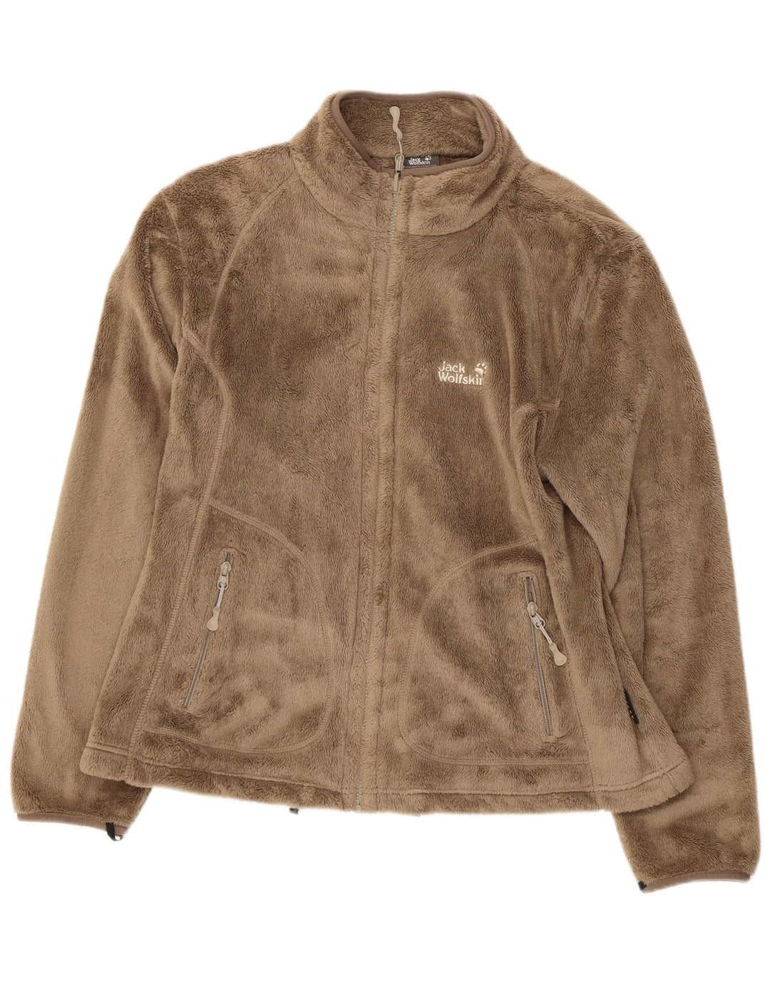 JACK WOLFSKIN Chaqueta Polar Mujer ES 18/20 XL Beige Poliéster