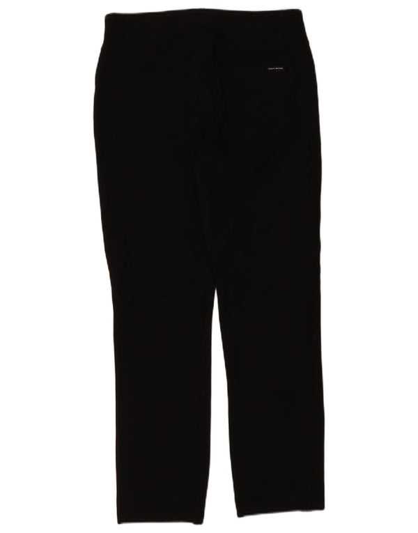 Dkny Pantalones Casuales Slim para Mujer Medium W30 L28 Viscosa Negra