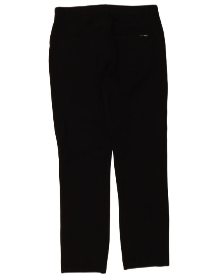 Dkny Pantalones Casuales Slim para Mujer Medium W30 L28 Viscosa Negra