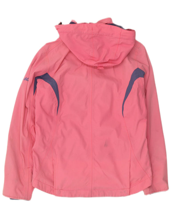 Musto Chaqueta Impermeable Con Capucha Signature Para Mujer UK 40 Medium Pink Colourblock