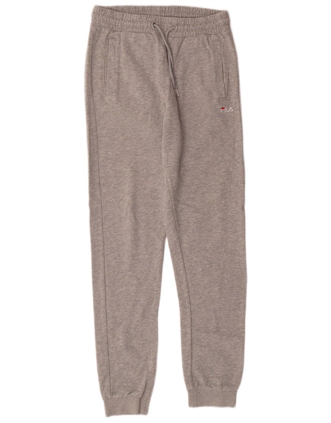 FILA Pantalones de chándal para hombre Joggers Small Gris Algodón