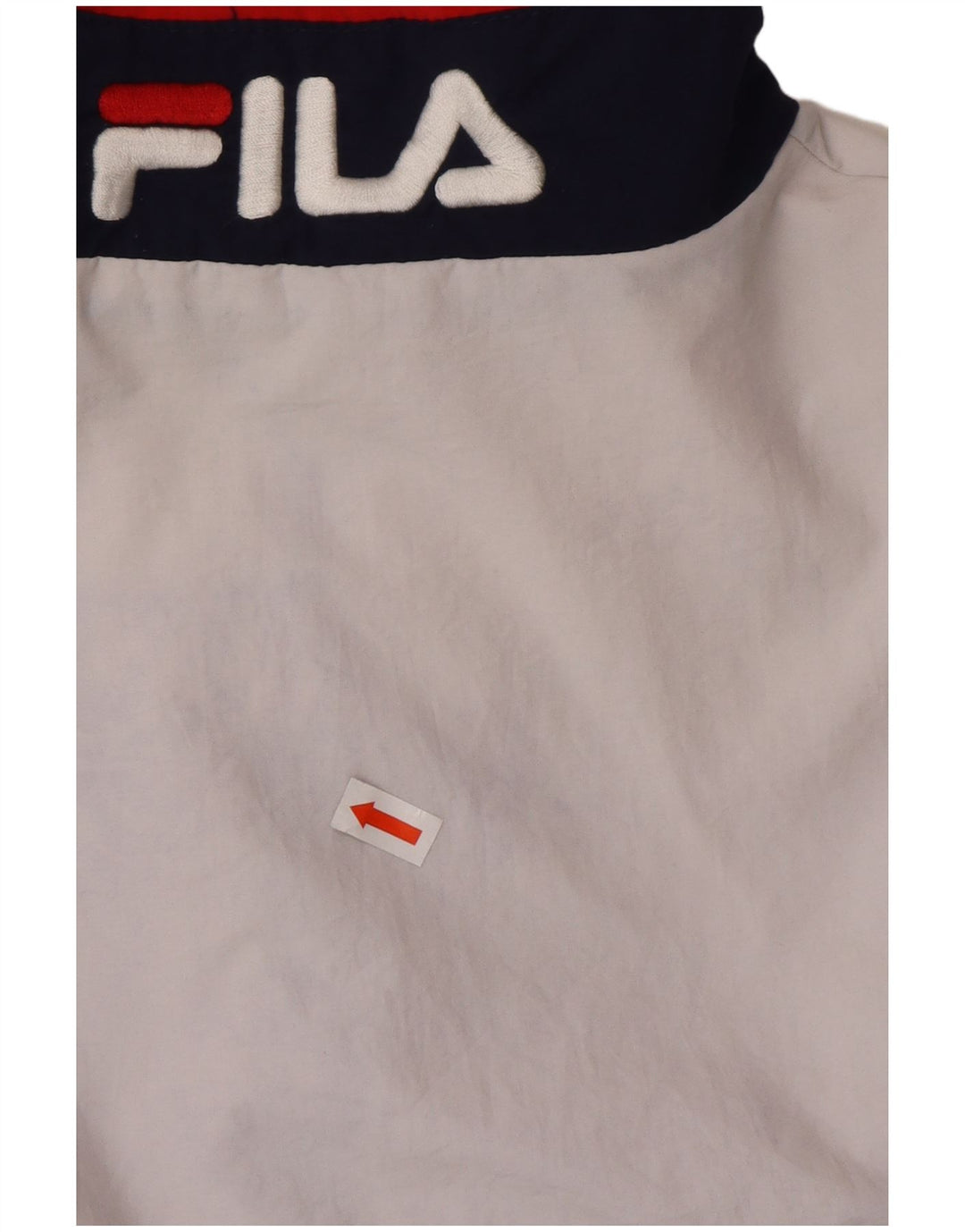 FILA Chaqueta de chándal extragrande para mujer UK 6 XS Azul marino Colorblock