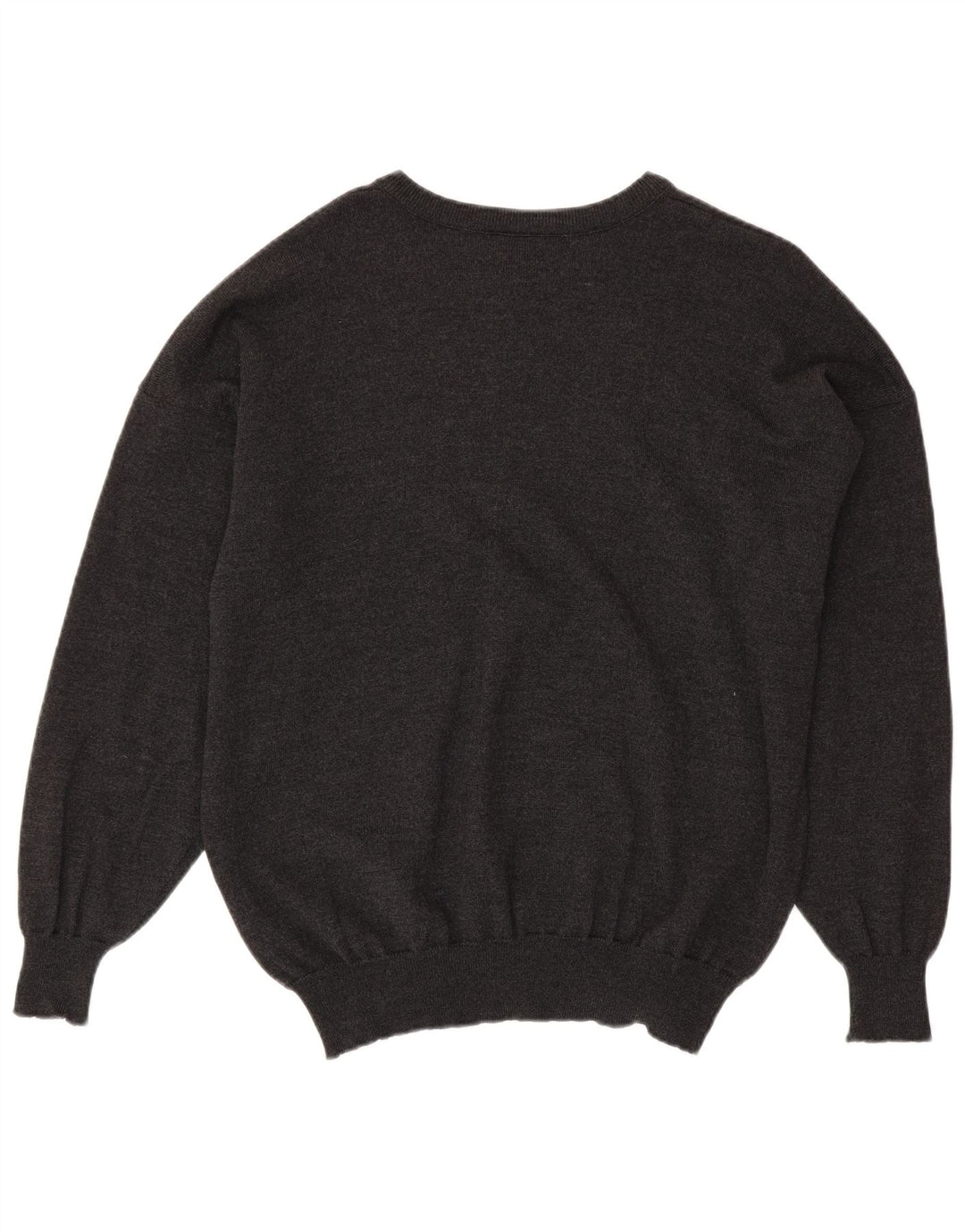 LACOSTE Jersey para hombre con cuello barco talla 8 3XL lana gris