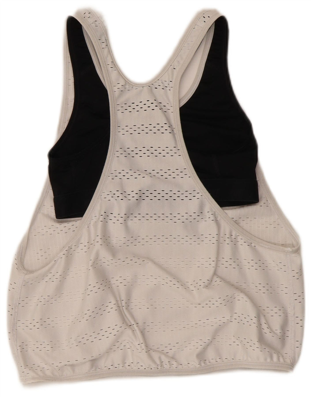 Nike - Camiseta sin mangas Dri Fit para mujer, talla 6, XS, color blanco
