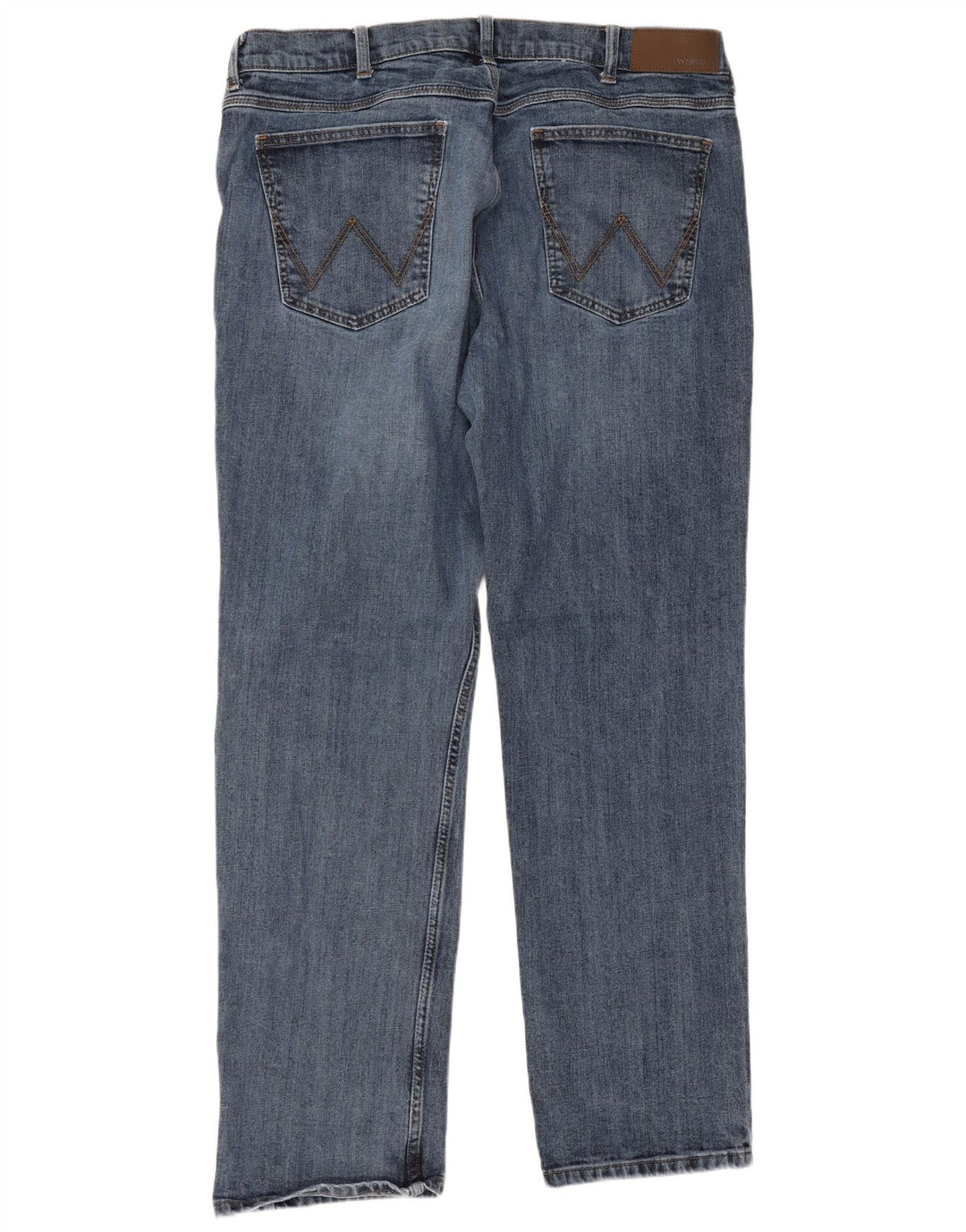 Wrangler Vaqueros Rectos Regulares Para Hombre W38 L32 Algodón Azul