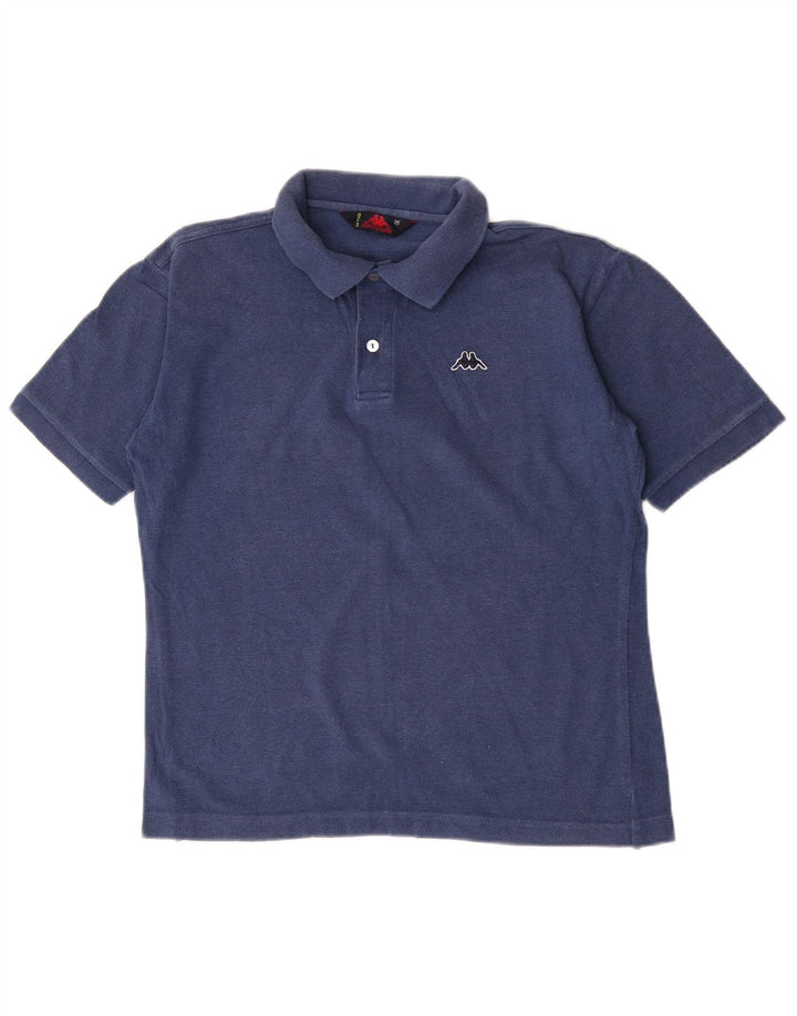 Polo Kappa Hombre Azul Marino Medio