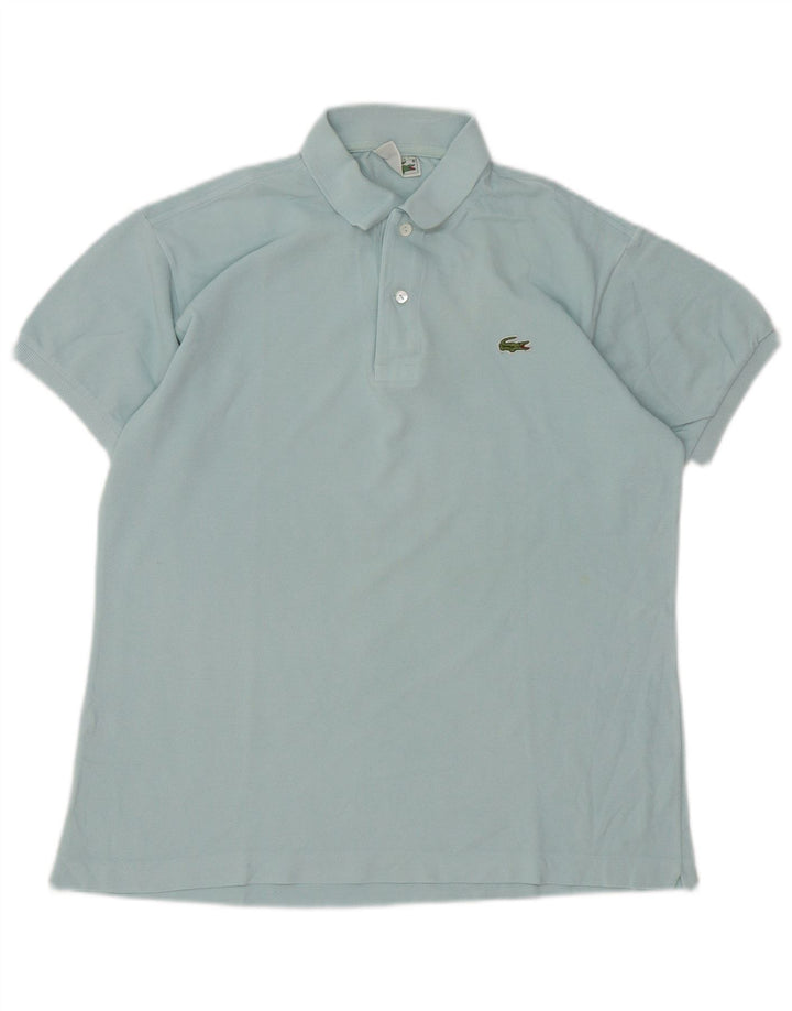 Polo Lacoste para hombre talla 4 mediano algodón turquesa