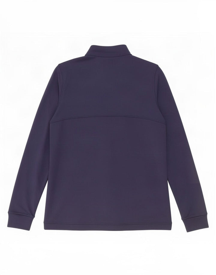 Puma Mujer Chándal Top Chaqueta UK 12 Medio Azul Marino