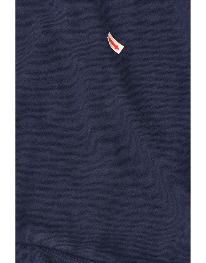 ADIDAS Mens Climalite Chándal Top Chaqueta UK 52/54 2XL Azul Marino Algodón