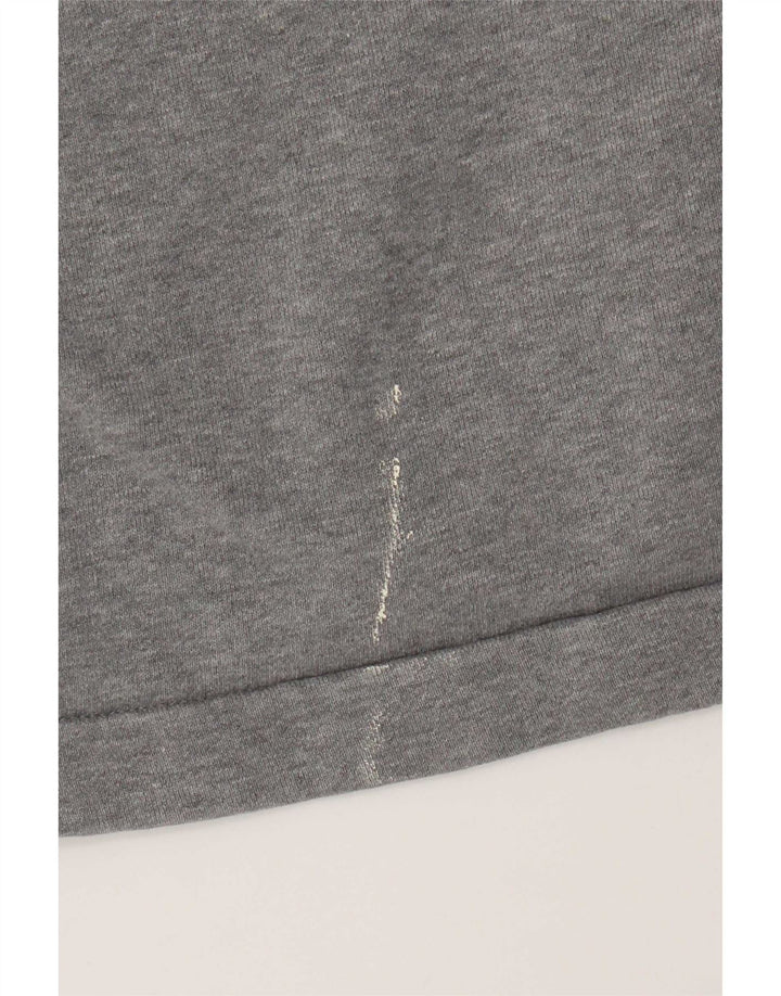 Nike - Sudadera con capucha para hombre, talla grande, algodón gris