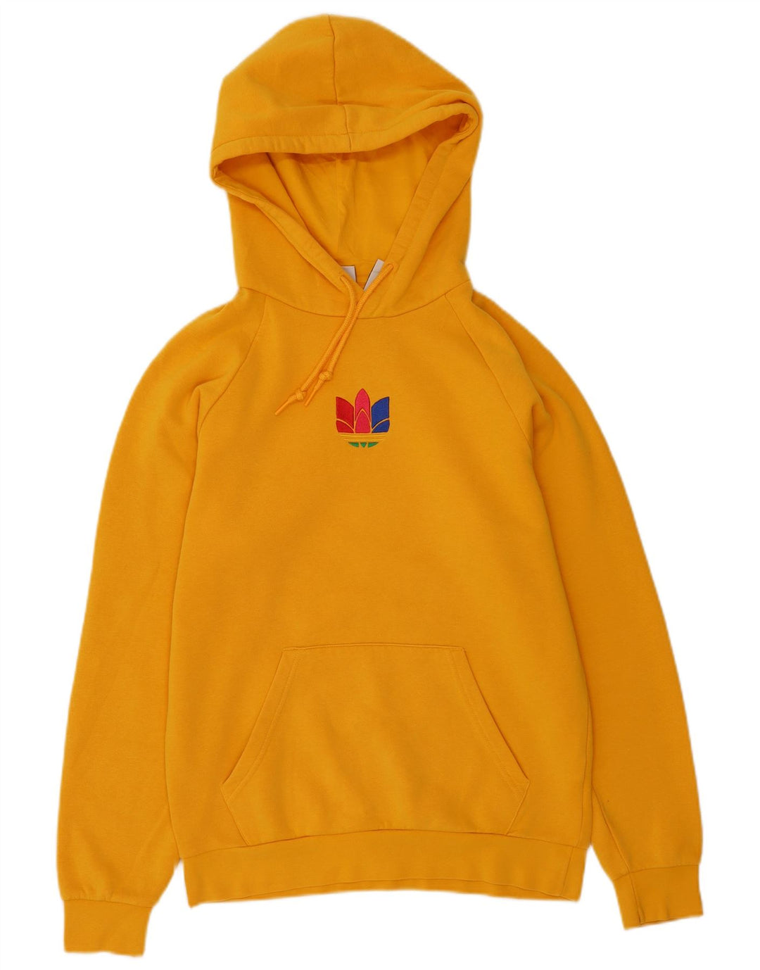 Adidas Hombre Sudadera Con Capucha Jumper Pequeño Amarillo