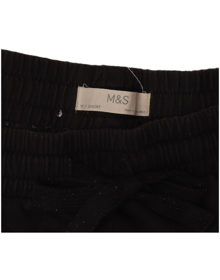 Marks & Spencer Pantalones De Chándal Para Hombre Algodón Negro Mediano
