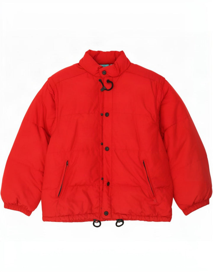 Colle Chaqueta de esquí acolchada para hombre IT 50 Large Poliéster rojo
