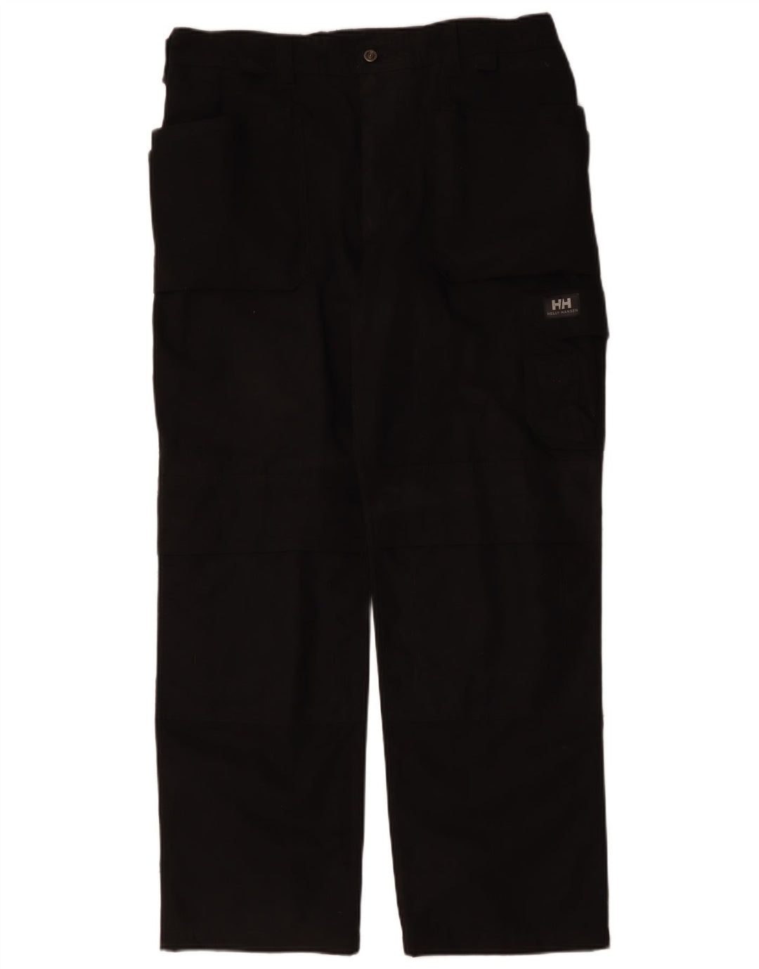HELLY HANSEN Pantalones cargo rectos para hombre W38 L33 Algodón negro