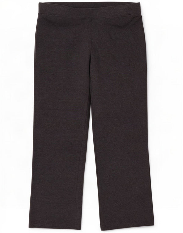 Pantalones informales rectos Marks & Spencer para mujer UK 18 XL W38 L29 Gris