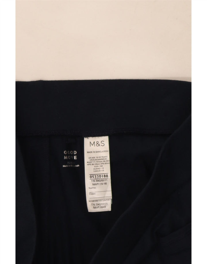 Marks & Spencer Falda pantalón Niña 15-16 Años Azul Marino Algodón