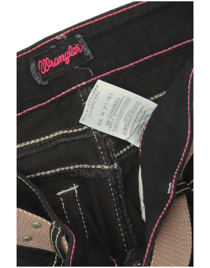 Vaqueros Wrangler Mujer Bootcut W32 L31 Algodón Azul Marino